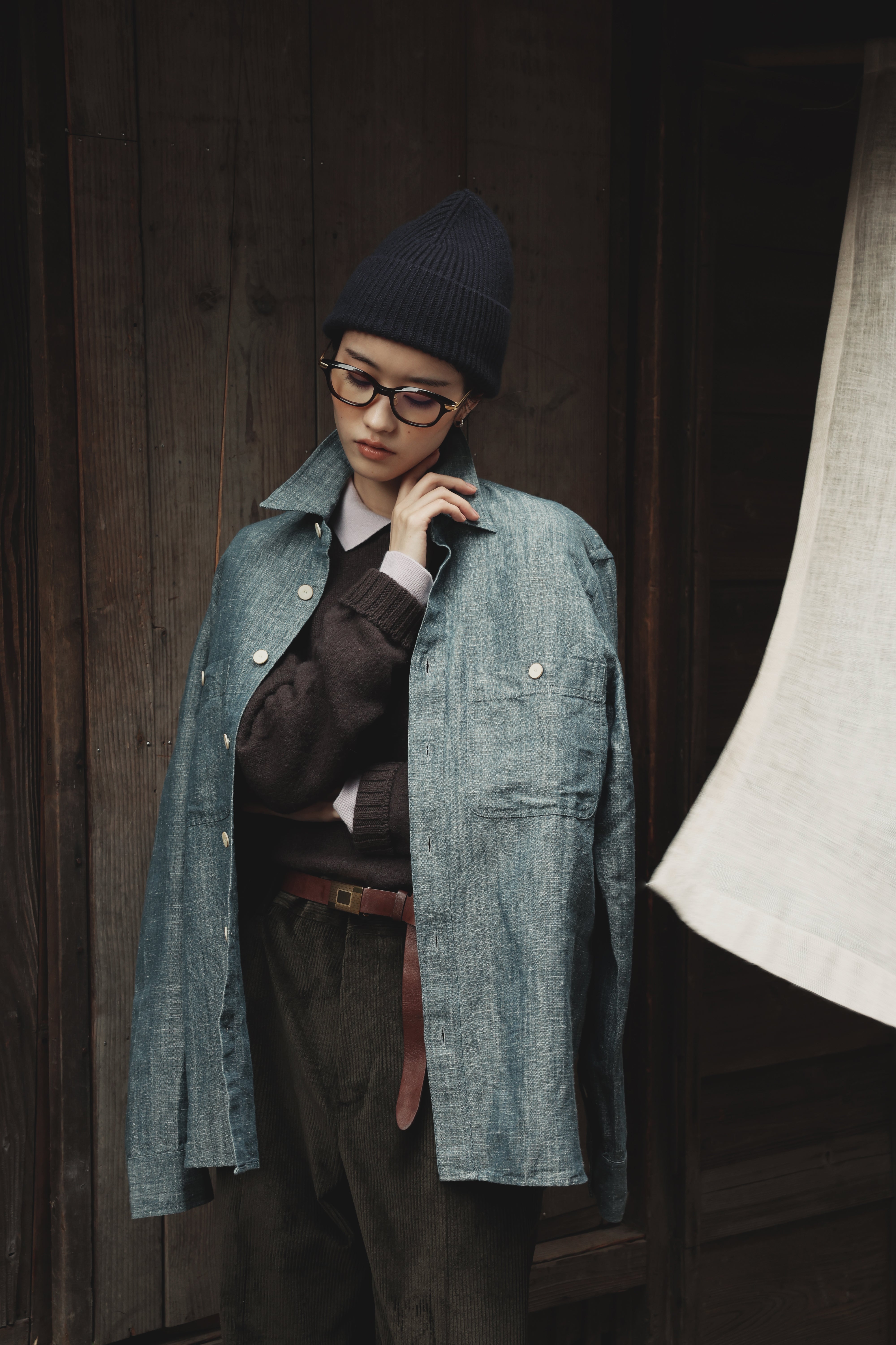 BG10 Japanese Chambray Casual Shirt
