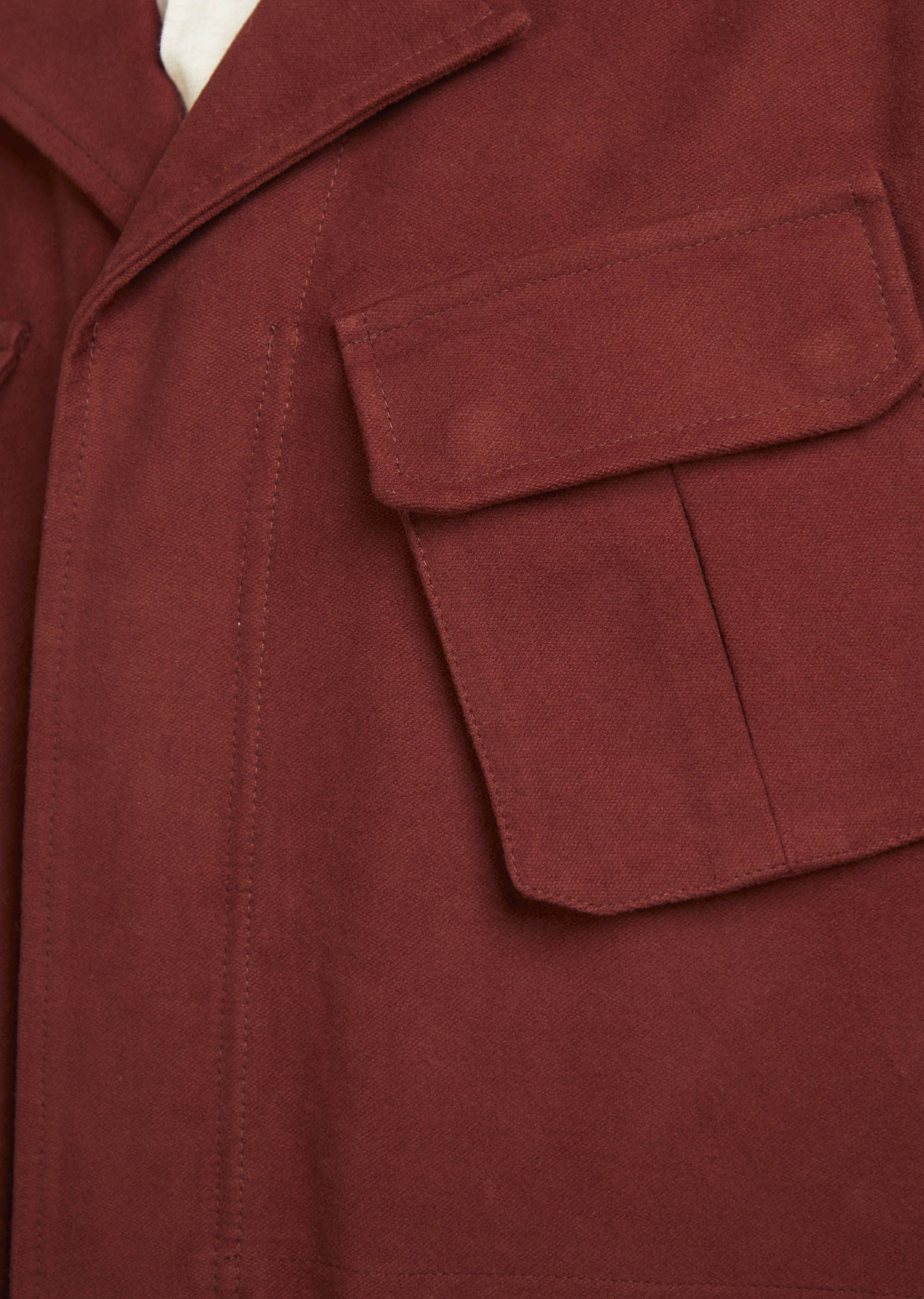 Ravello jungle jacket in rust