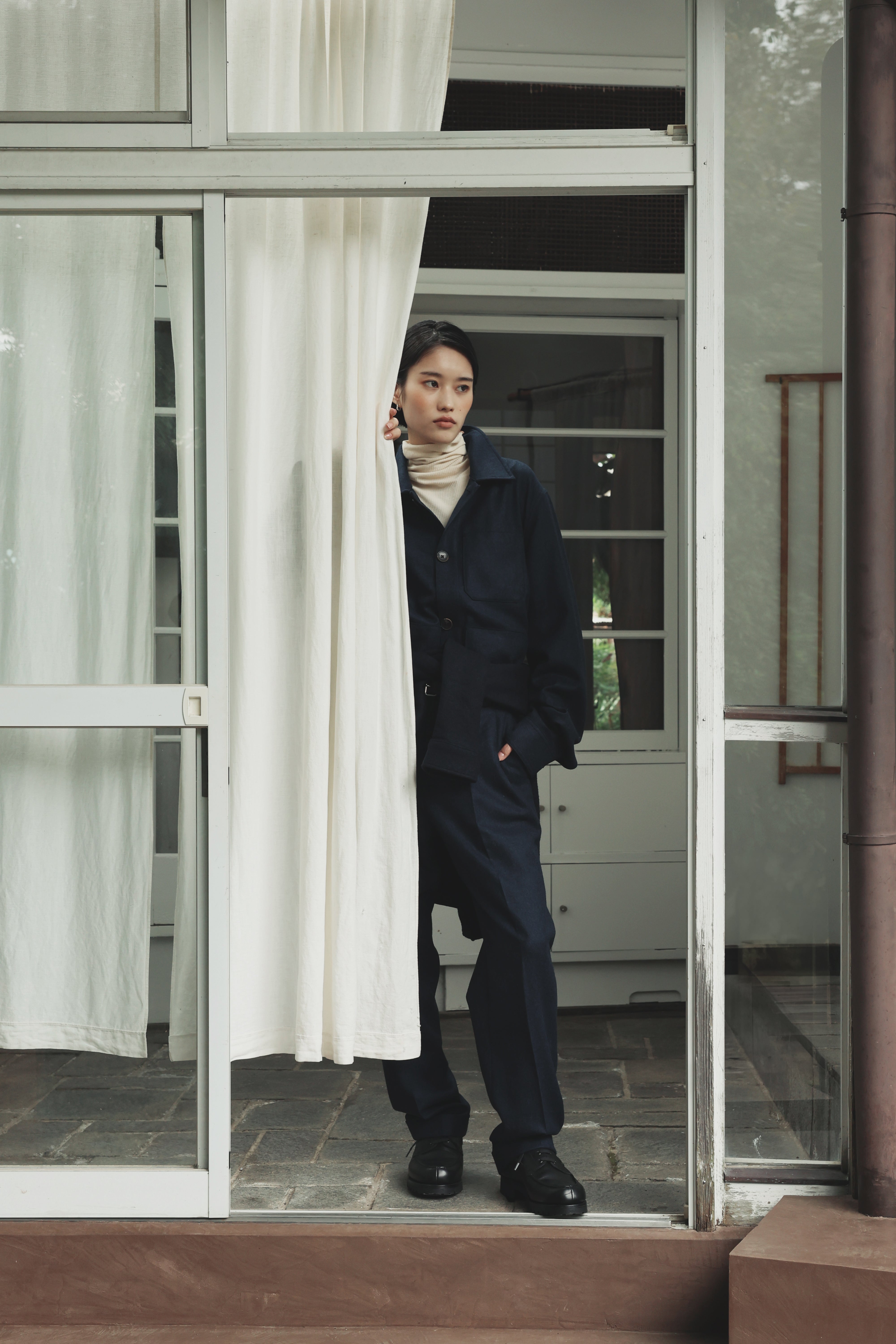 Bergame jacket in navy