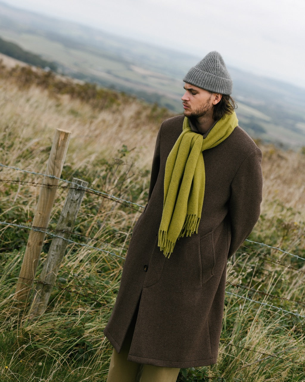 Écharpe Cabourg lichen