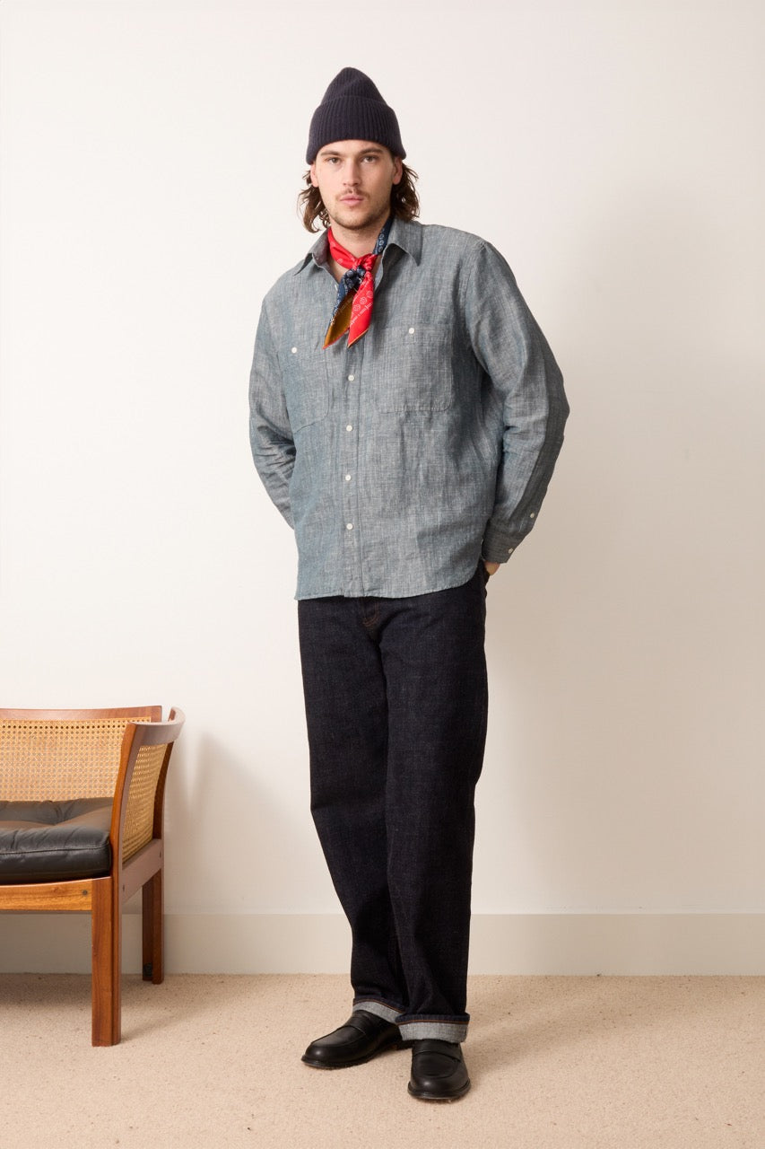 BG10 Japanese Chambray Casual Shirt