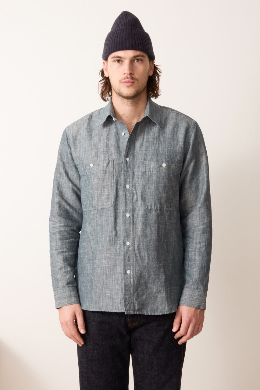 BG10 Japanese Chambray Casual Shirt