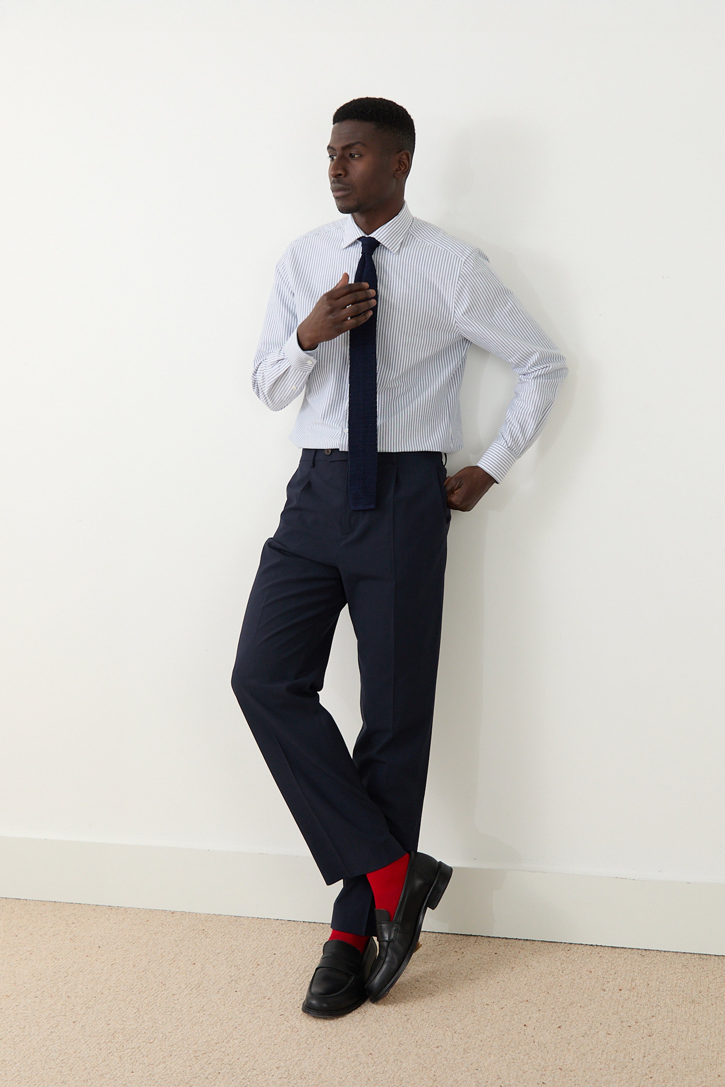 Bellagio trousers in navy