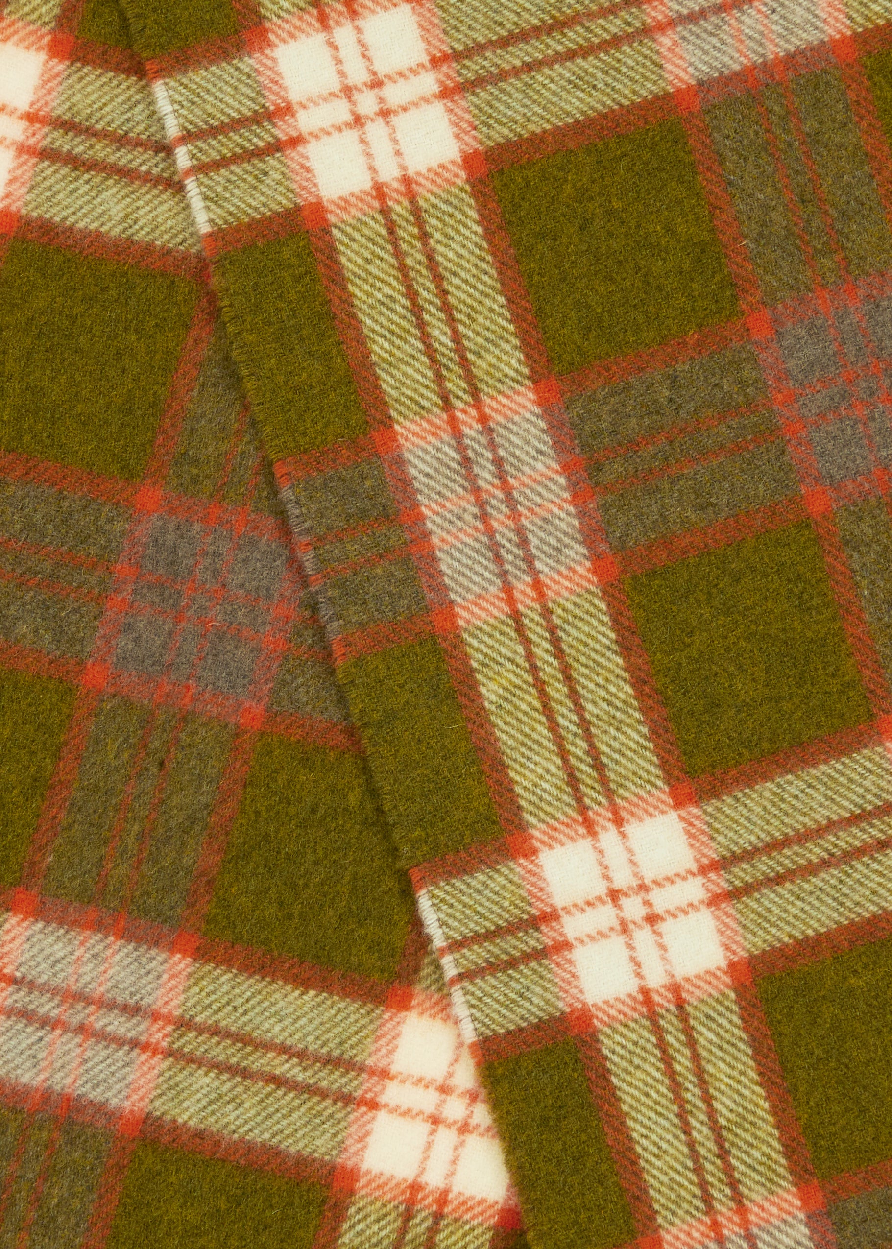 Écharpe Murray verte à motif tartan