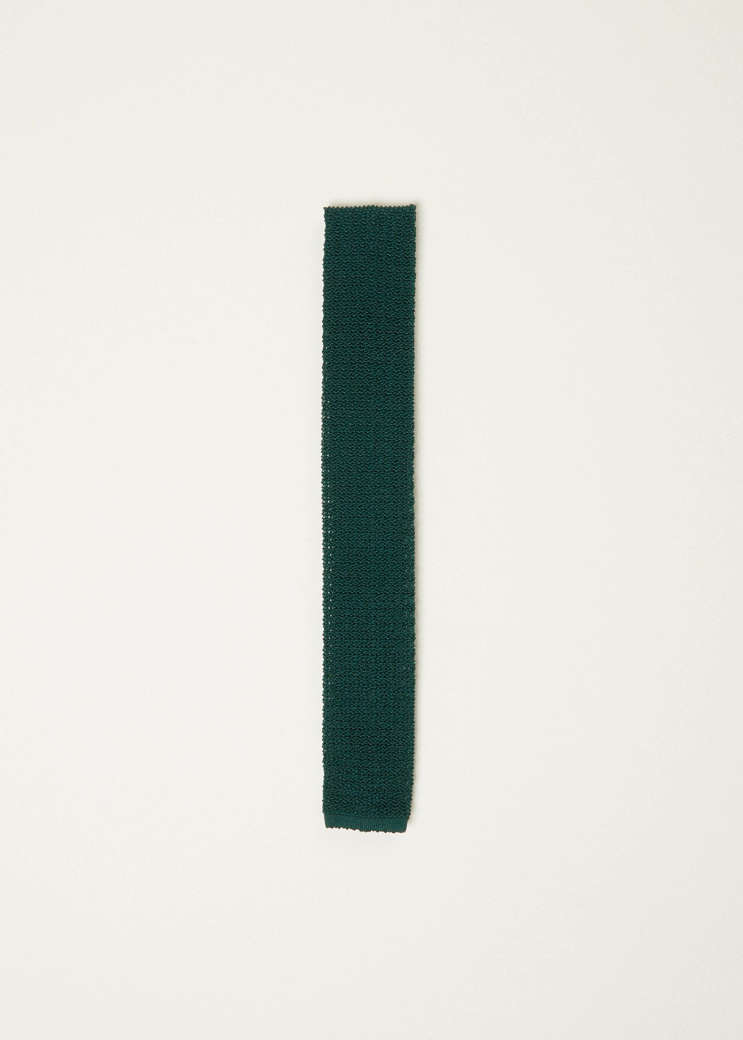 Crispy tie in fir green 