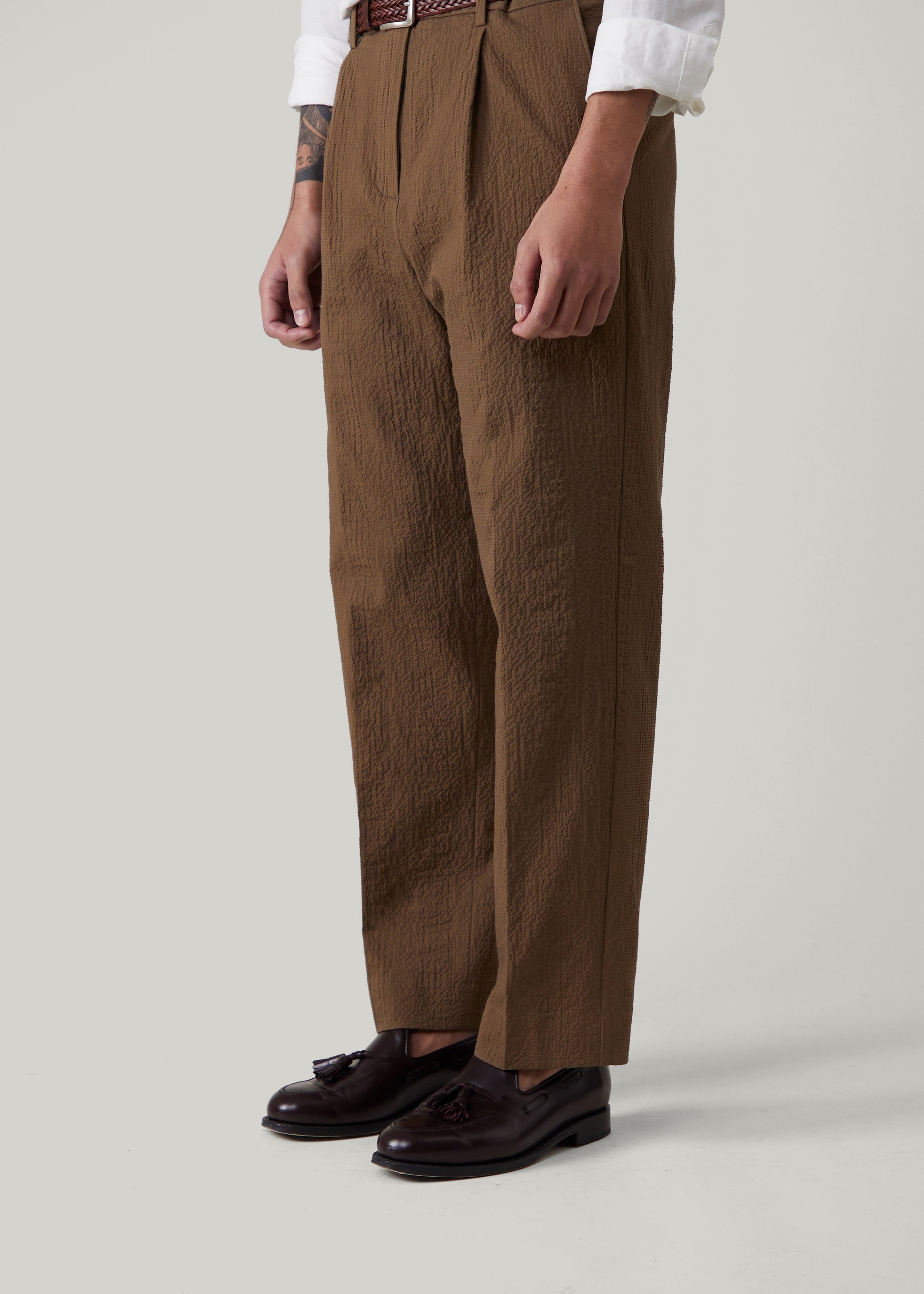 Pantalon Otranto brun