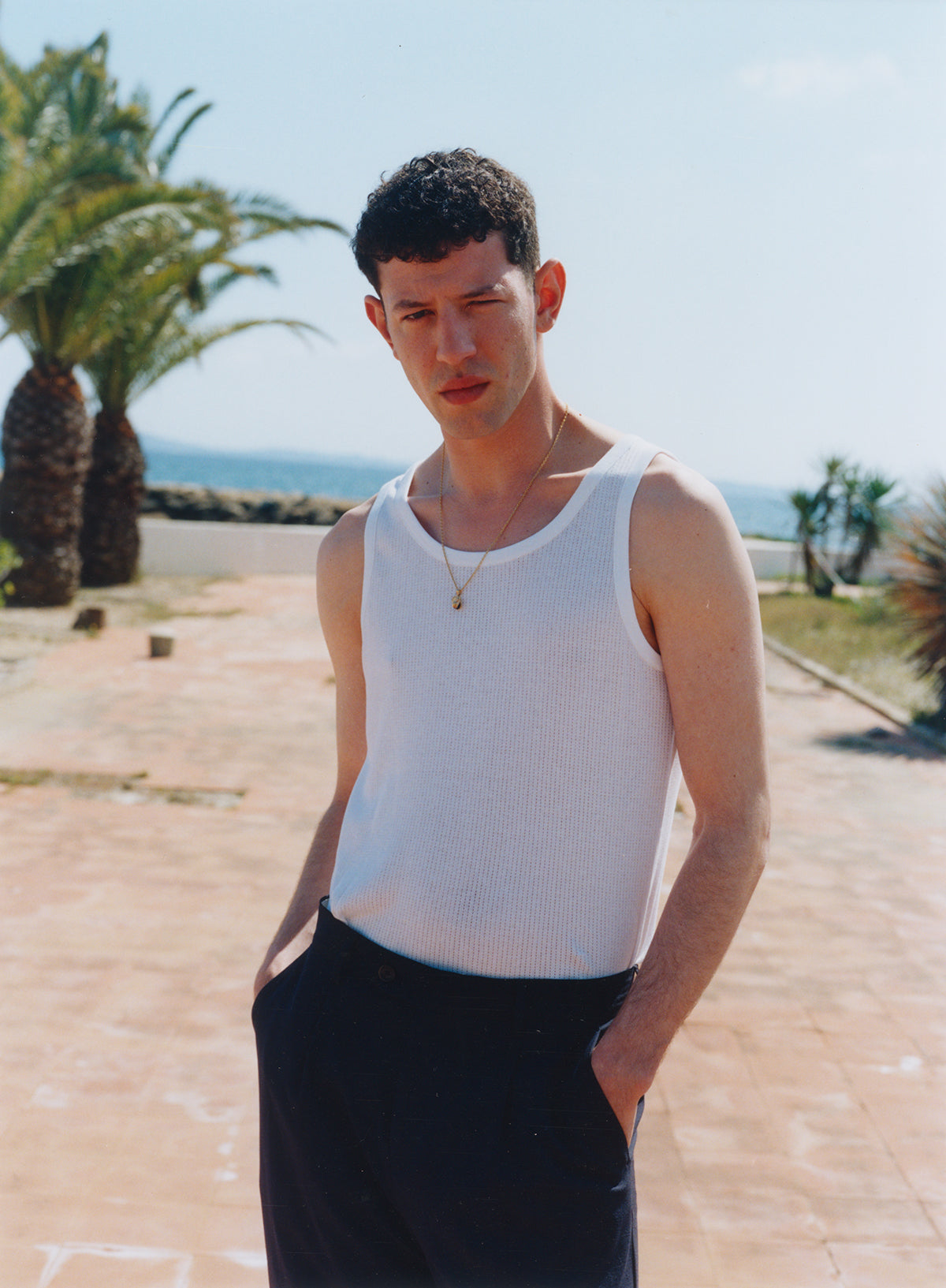 Halles tank top in white