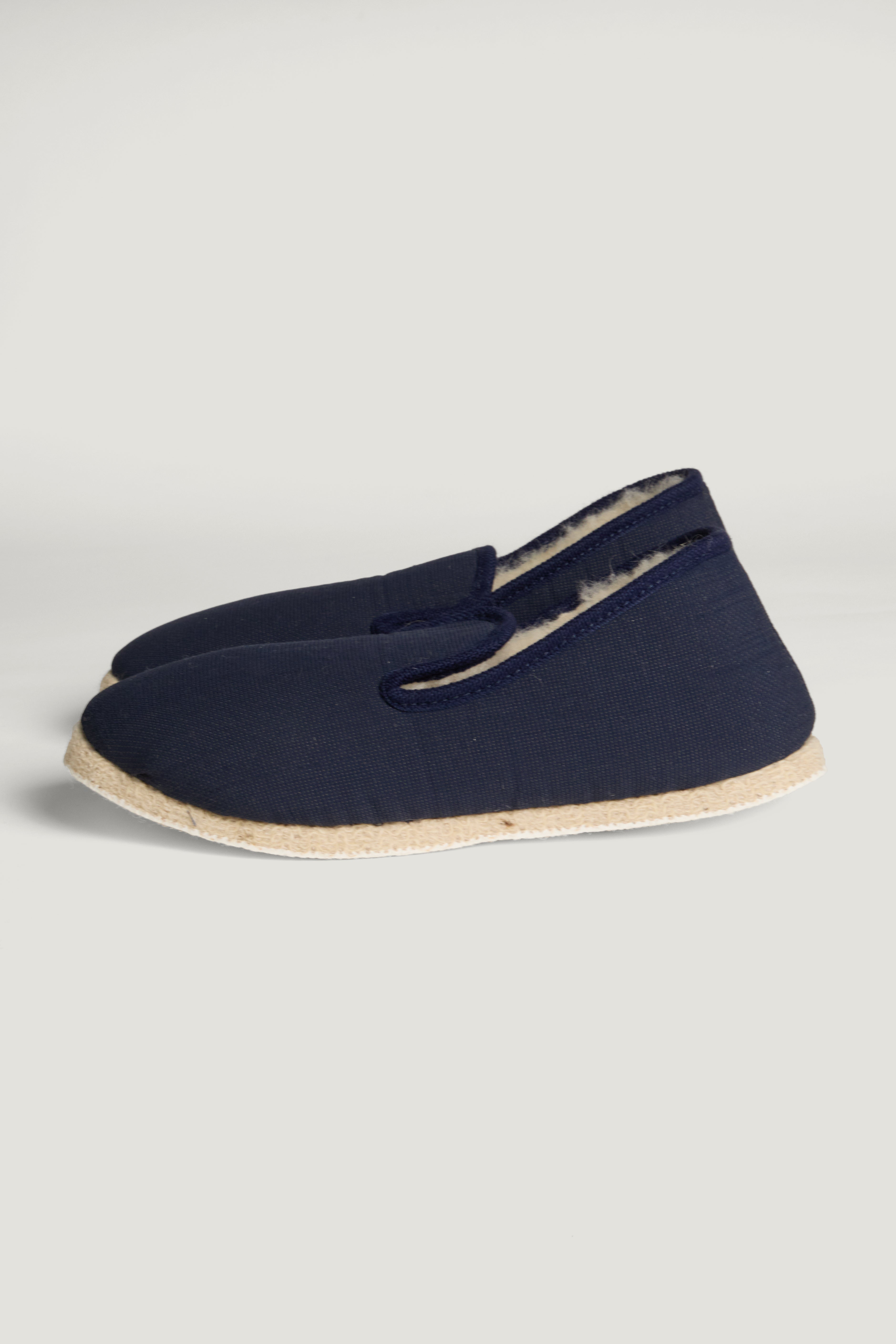 Anduze charentaise Slippers in blue