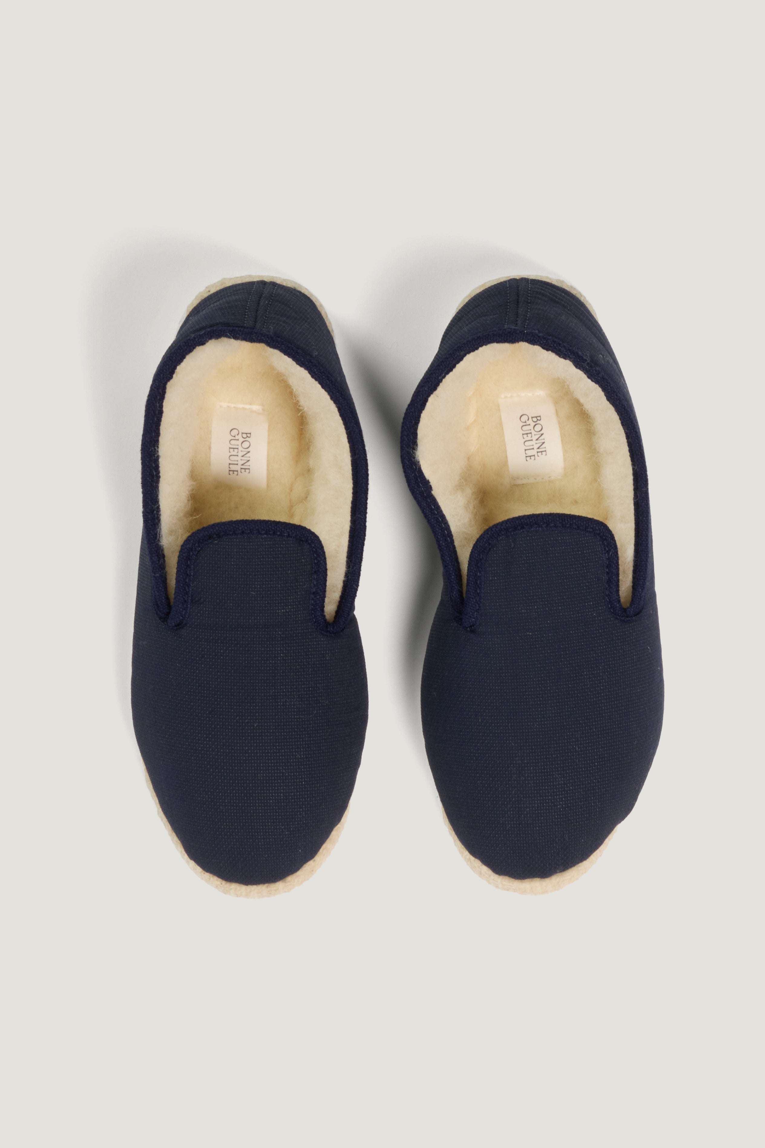 Anduze charentaise Slippers in blue
