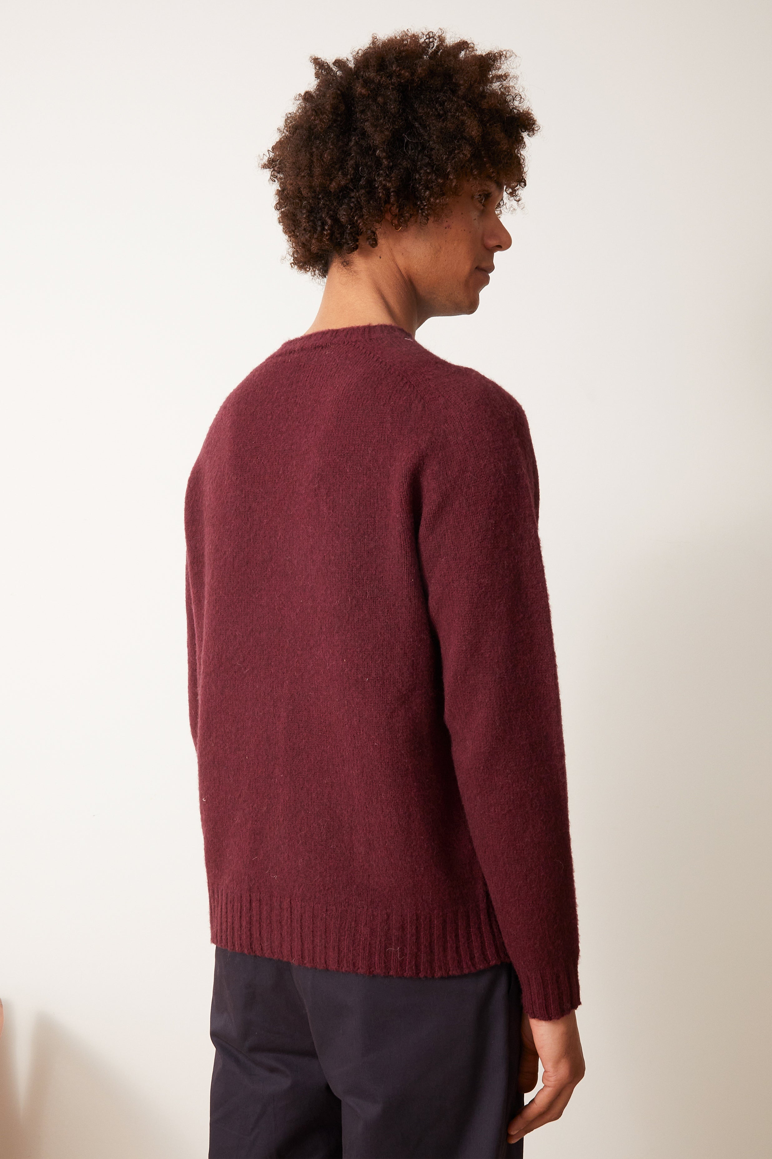 Pull John bordeaux